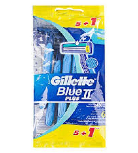 Gillette Blue II Plus Razor 5+1