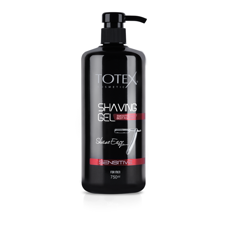 TOTEX Sensitive Soothing Shaving Gel 750 ml- suitable for Sensitive Skin